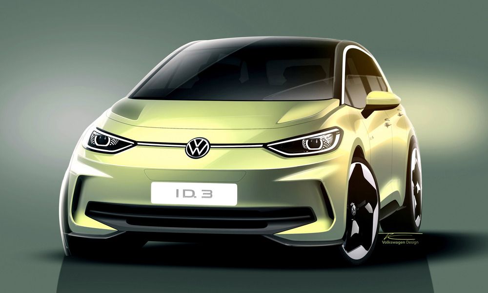 2023 Volkswagen ID.3 Previewed In Design Sketches